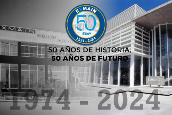 Imagen conmemorativa del 50 aniversario de EXMAIN